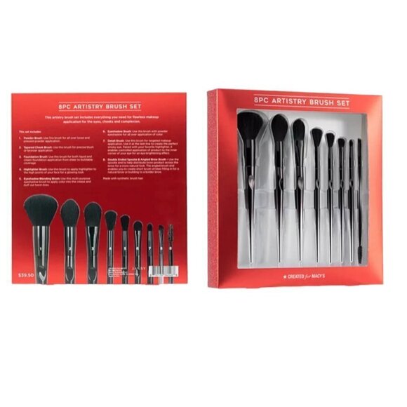 8-Pc. Artistry Make-up Brush Set, Created for Macy's - Picture 2 of 7